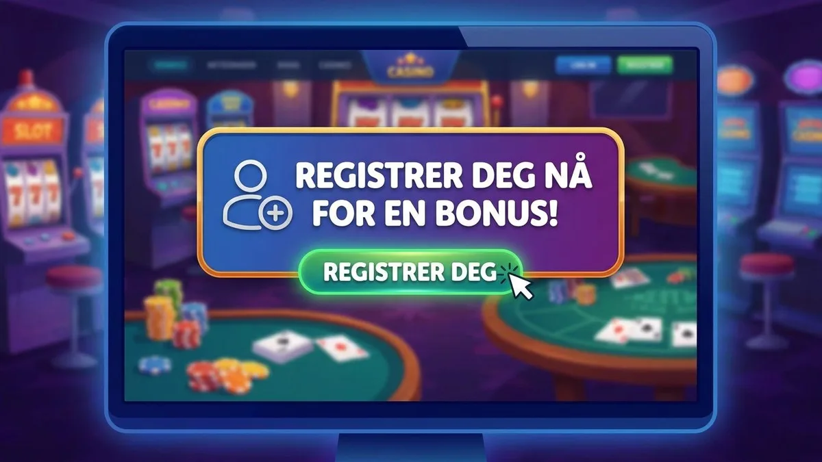 Registrer deg med bonus